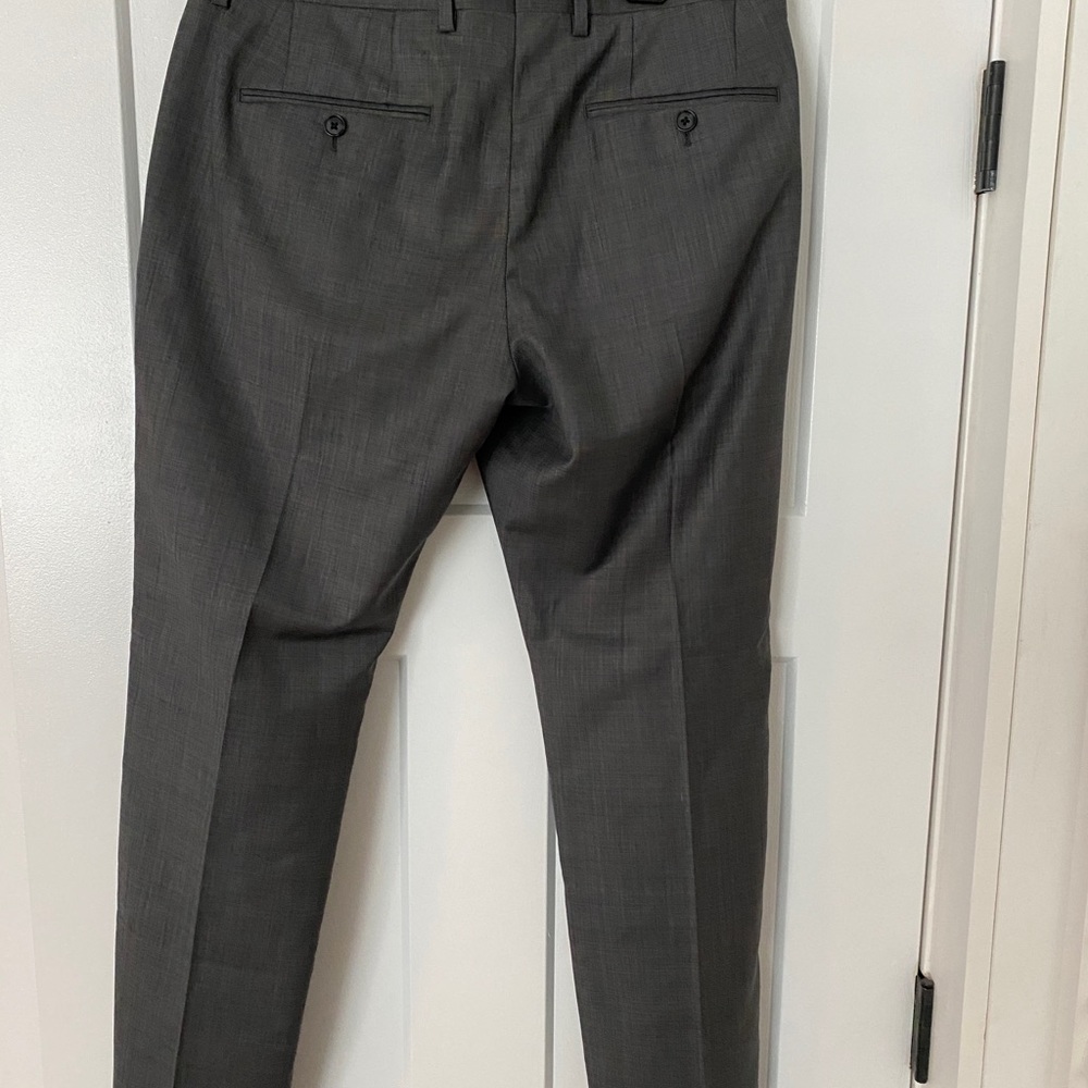Like BRAND NEW Express Photographer Men's Gray Dress Suit Pants 33x30